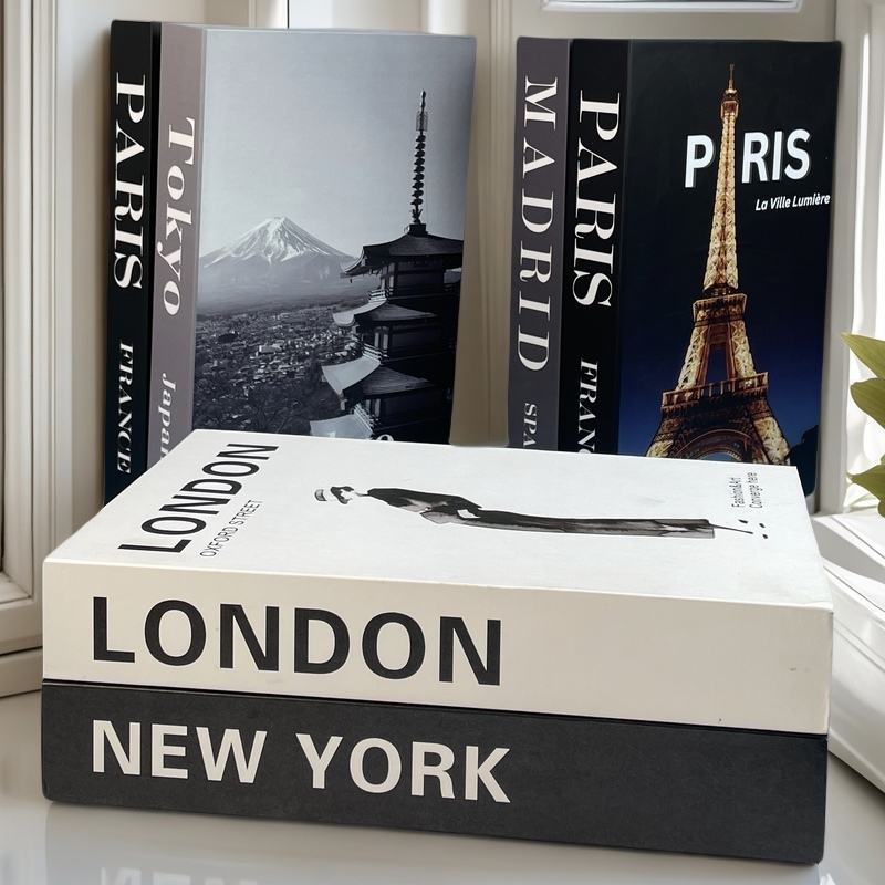 Home Decor Catalog - Luxury Fake Book Storage Box Abstract