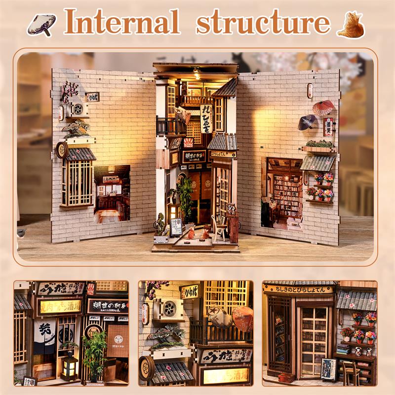 Cat's Alley DIY Miniature Hous - Home Decor Catalog reseña y precio