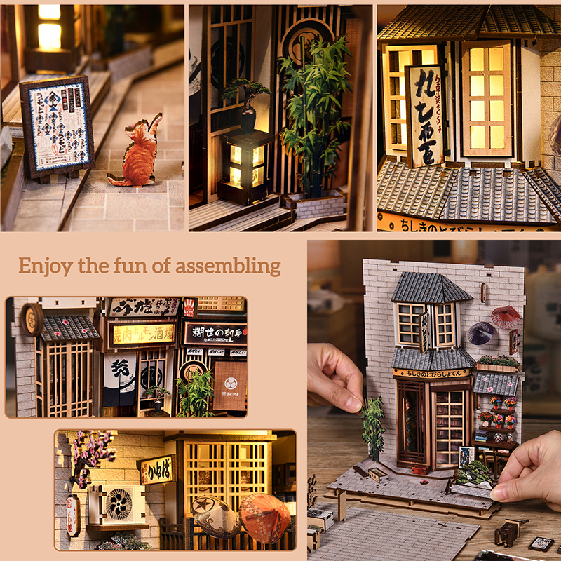 Cat's Alley DIY Miniature Hous - Home Decor Catalog reseña y precio