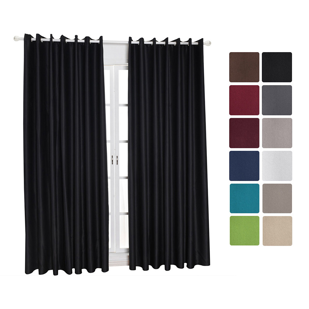 2Pcs Blackout Curtain for Home - Home Decor Curtains reseña y precio