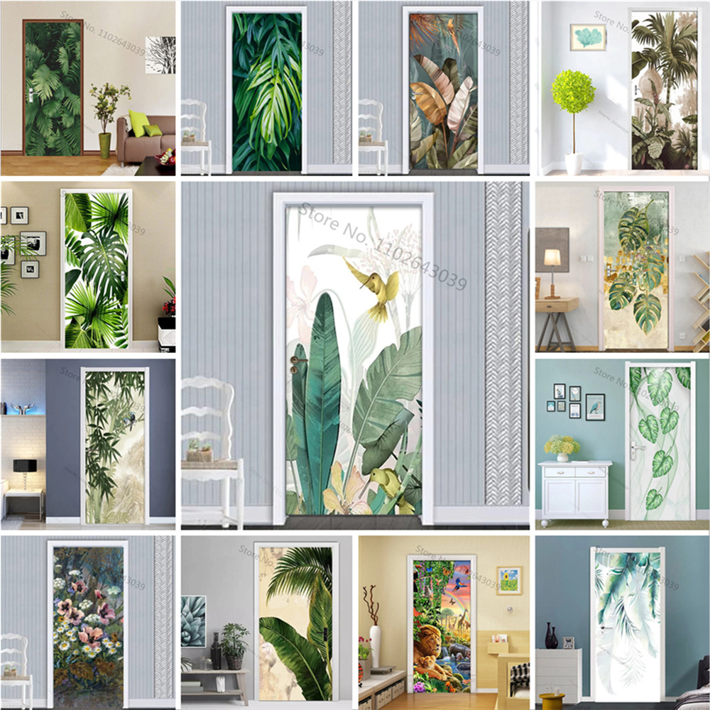 Self adhesive Plantain Green L - Home Decor On Sale reseña y precio