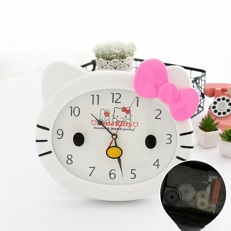 Cute Sanrio HelloKitty Silent  - Home Decor Online reseña y precio