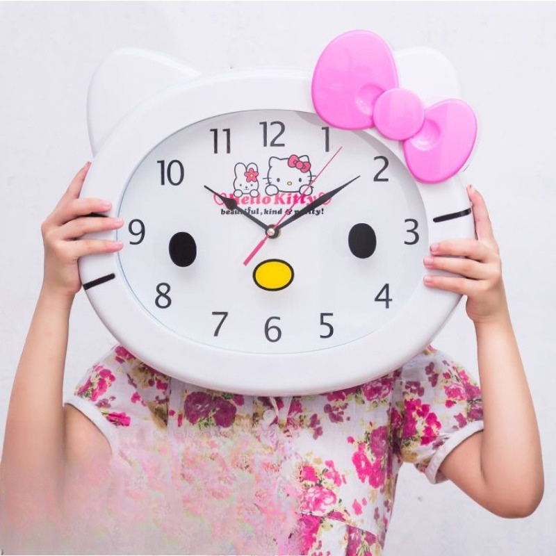 Cute Sanrio HelloKitty Silent  - Home Decor Online reseña y precio