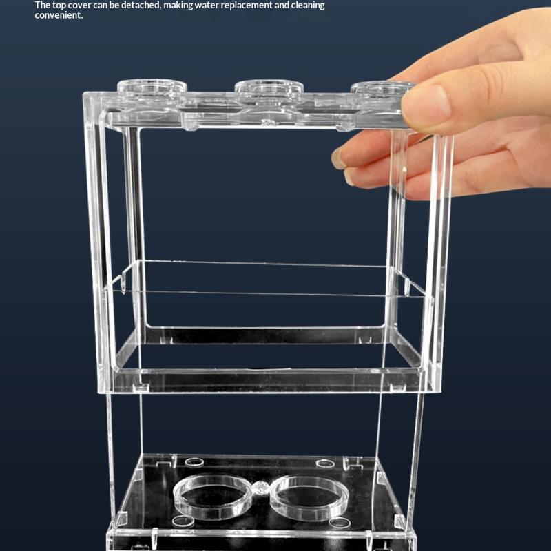 Stackable Mini Fish Tank Acryl - Home Decor Habitat reseña y precio