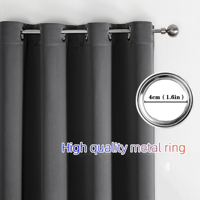 One Pane Light-Blocking Solid  - Home Decor Curtains reseña y precio