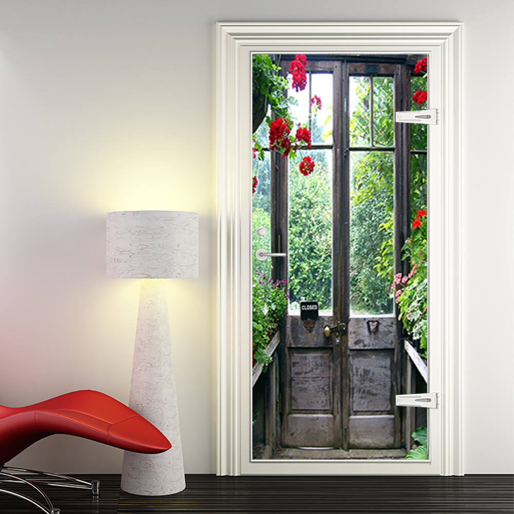 Modern Door Sticker Simulate G - Home Decor On Sale reseña y precio