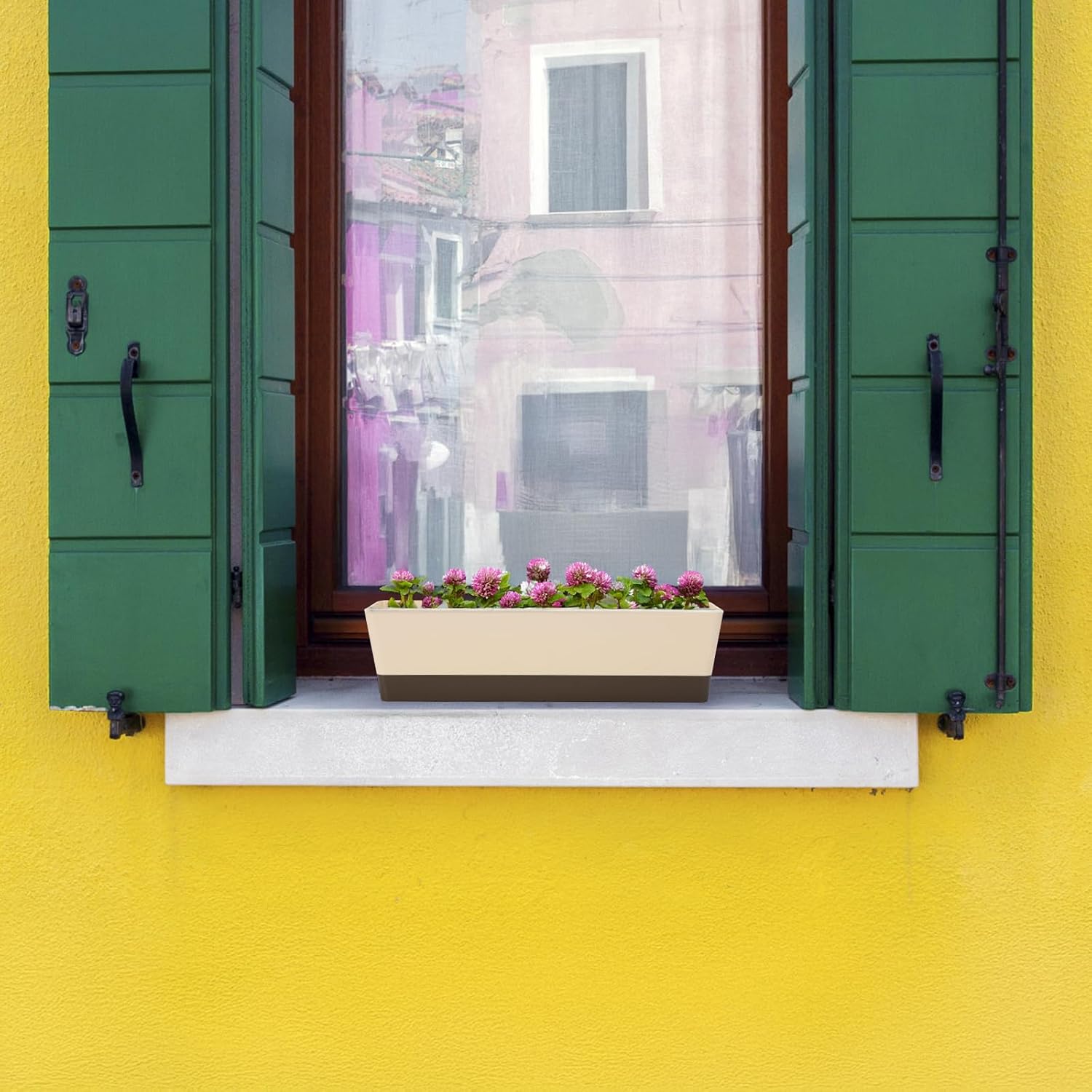 Window Box Herb Planters, 3 Pa - Succulent Planter Pot reseña y precio