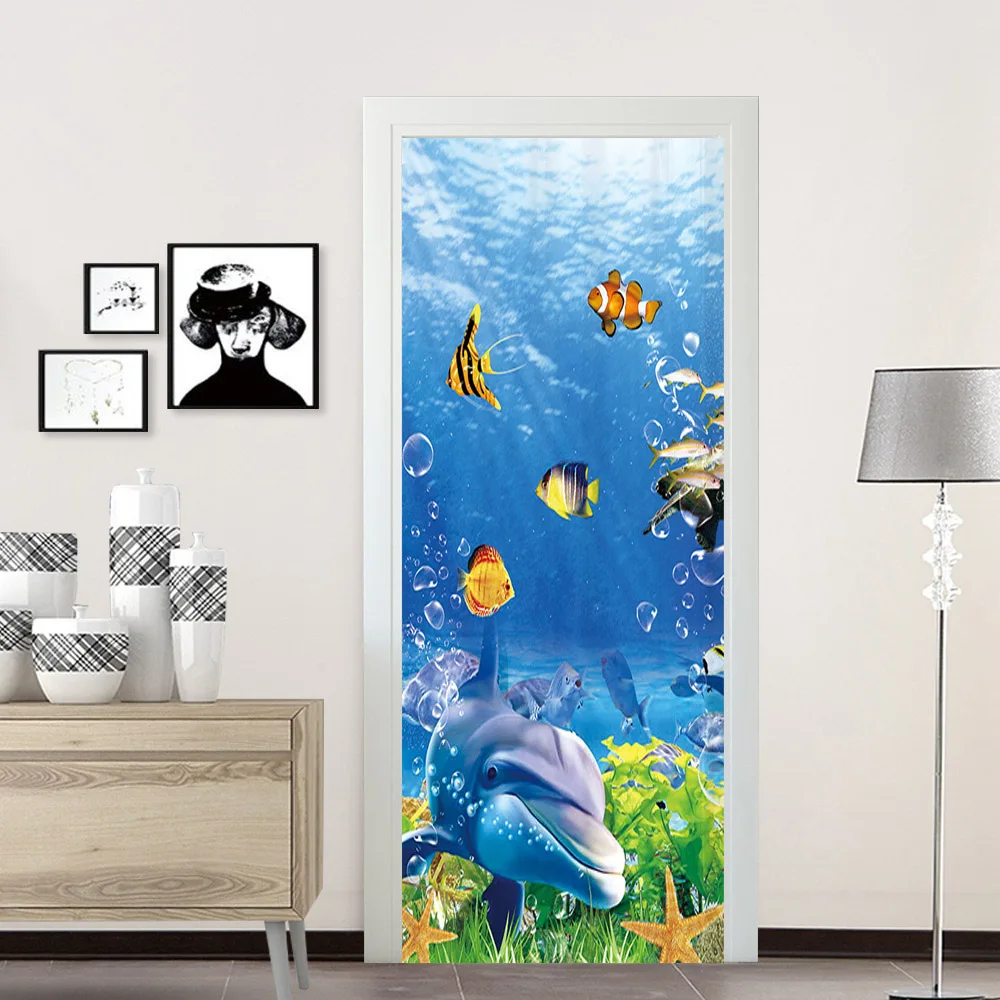 3D Sea View Beach Sea Gate sti - Home Decor On Sale reseña y precio