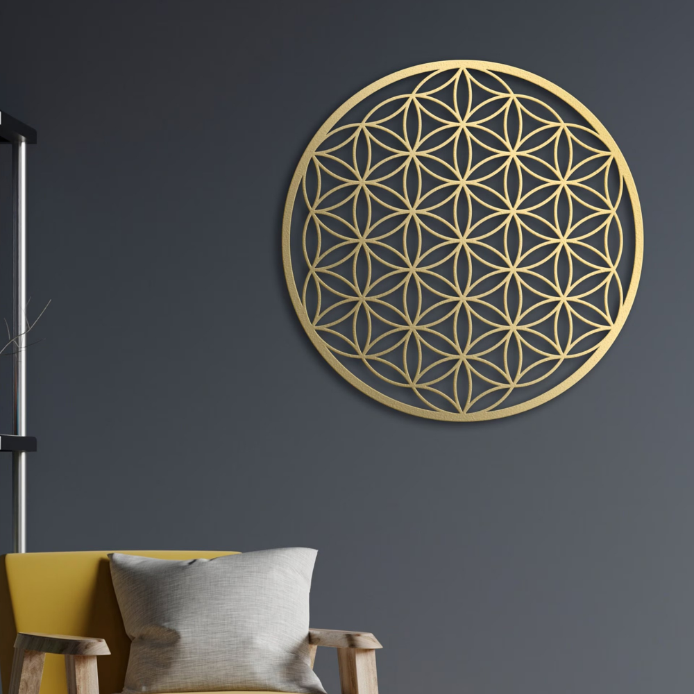 1PC Flower of Life & Lotus Met - Home Decor Sofa reseña y precio
