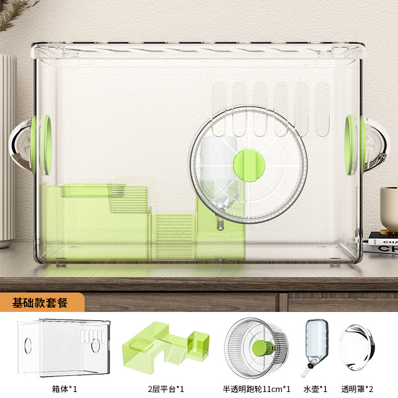 Acrylic Luxury Hamster Villa C - Home Decor Habitat reseña y precio