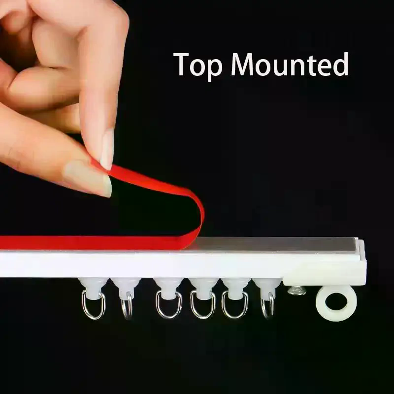 Self Adhesive Curtain Sliding  - Home Decor Curtains reseña y precio