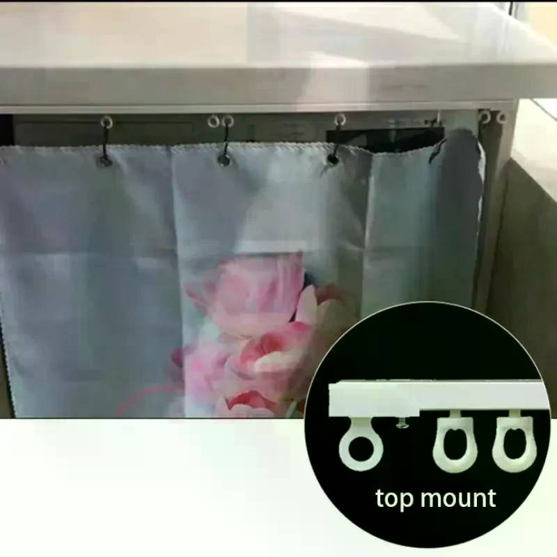 Self Adhesive Curtain Sliding  - Home Decor Curtains reseña y precio