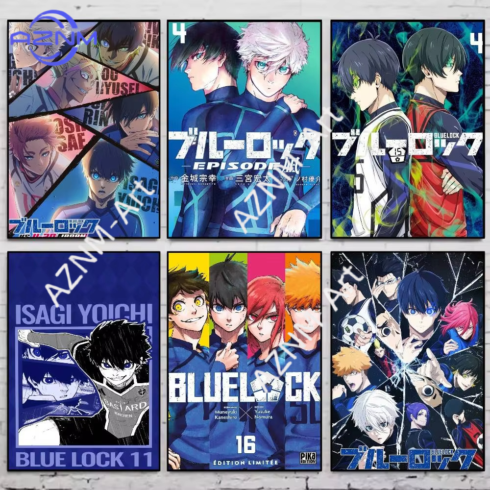 B-BLUE LOCK Isagi Yoichi Poste - Home Decor Game reseña y precio