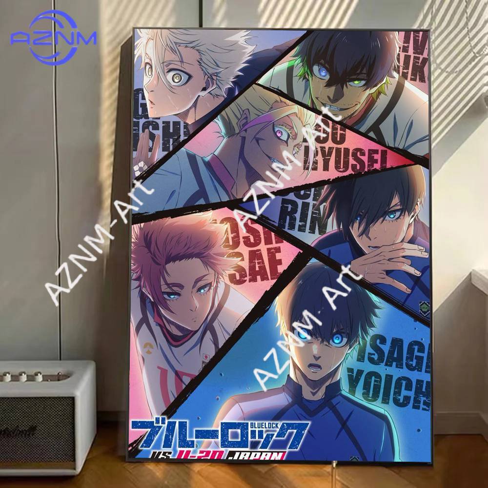 B-BLUE LOCK Isagi Yoichi Poste - Home Decor Game reseña y precio