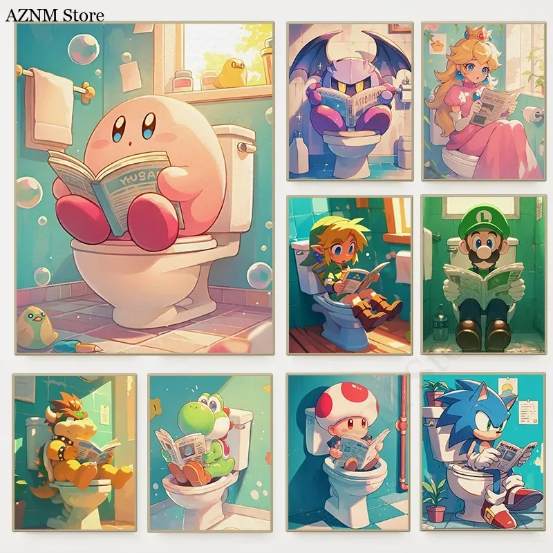Funny Bathroom Cartoon Video G - Home Decor Game reseña y precio