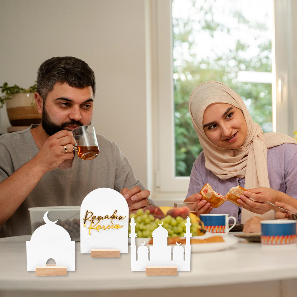 3Pcs Ramadan Kareem Islamic Mo - Home Decor Ramadan reseña y precio