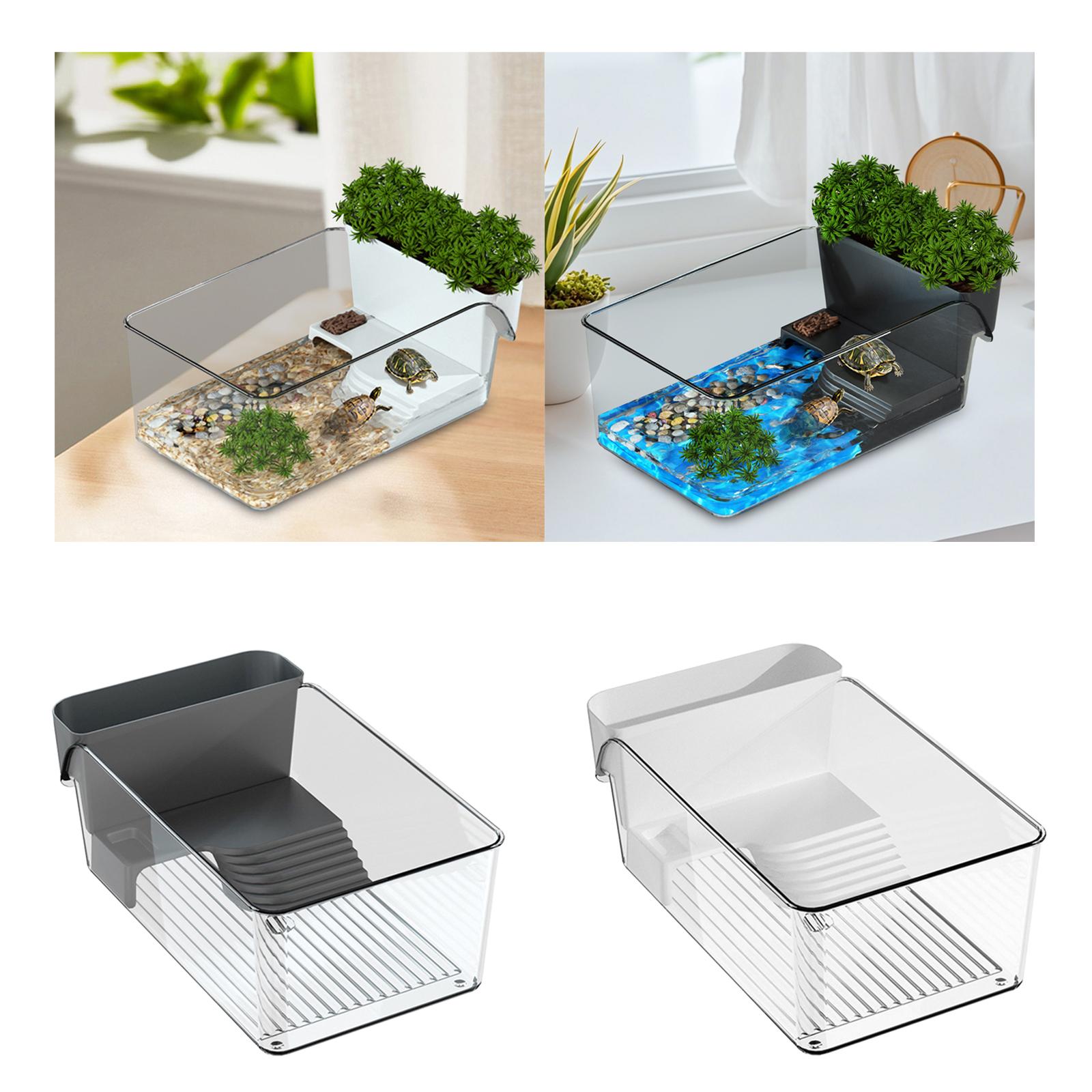 Small Turtle Tank, Reptile Hab - Home Decor Habitat reseña y precio