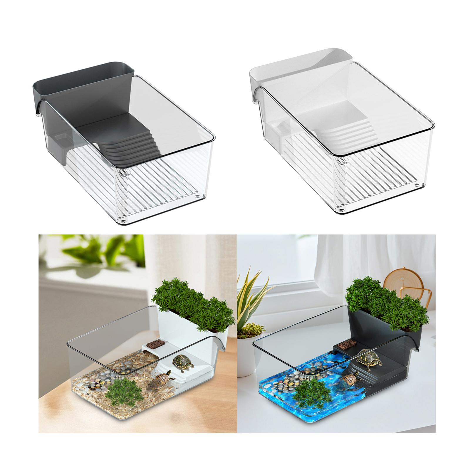 Small Turtle Tank, Reptile Hab - Home Decor Habitat reseña y precio