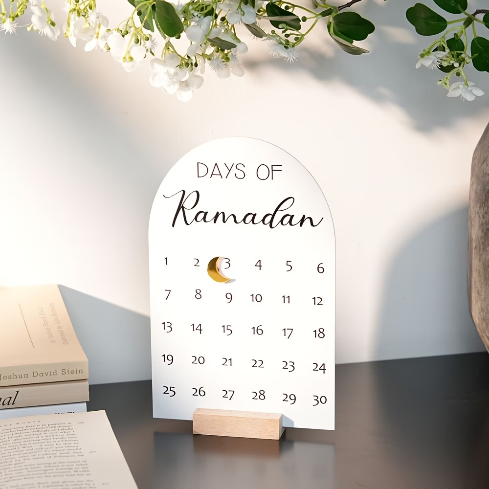 Acrylic Ramadan 30 Days Countd - Home Decor Ramadan reseña y precio