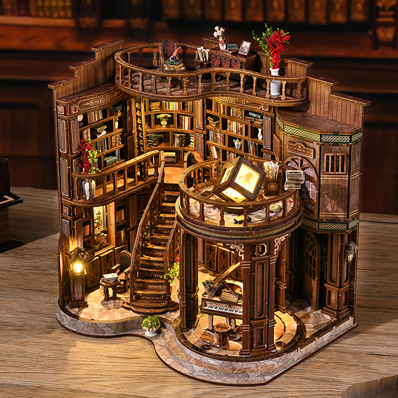 DIY Wooden Dreamy Book Hall Co - Home Decor Catalog reseña y precio