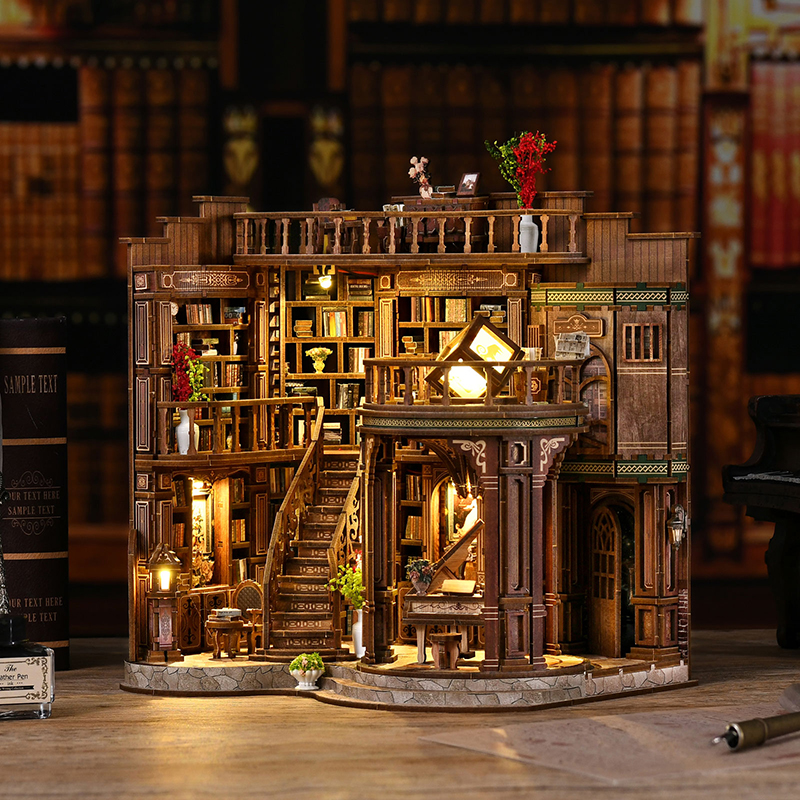 DIY Wooden Dreamy Book Hall Co - Home Decor Catalog reseña y precio