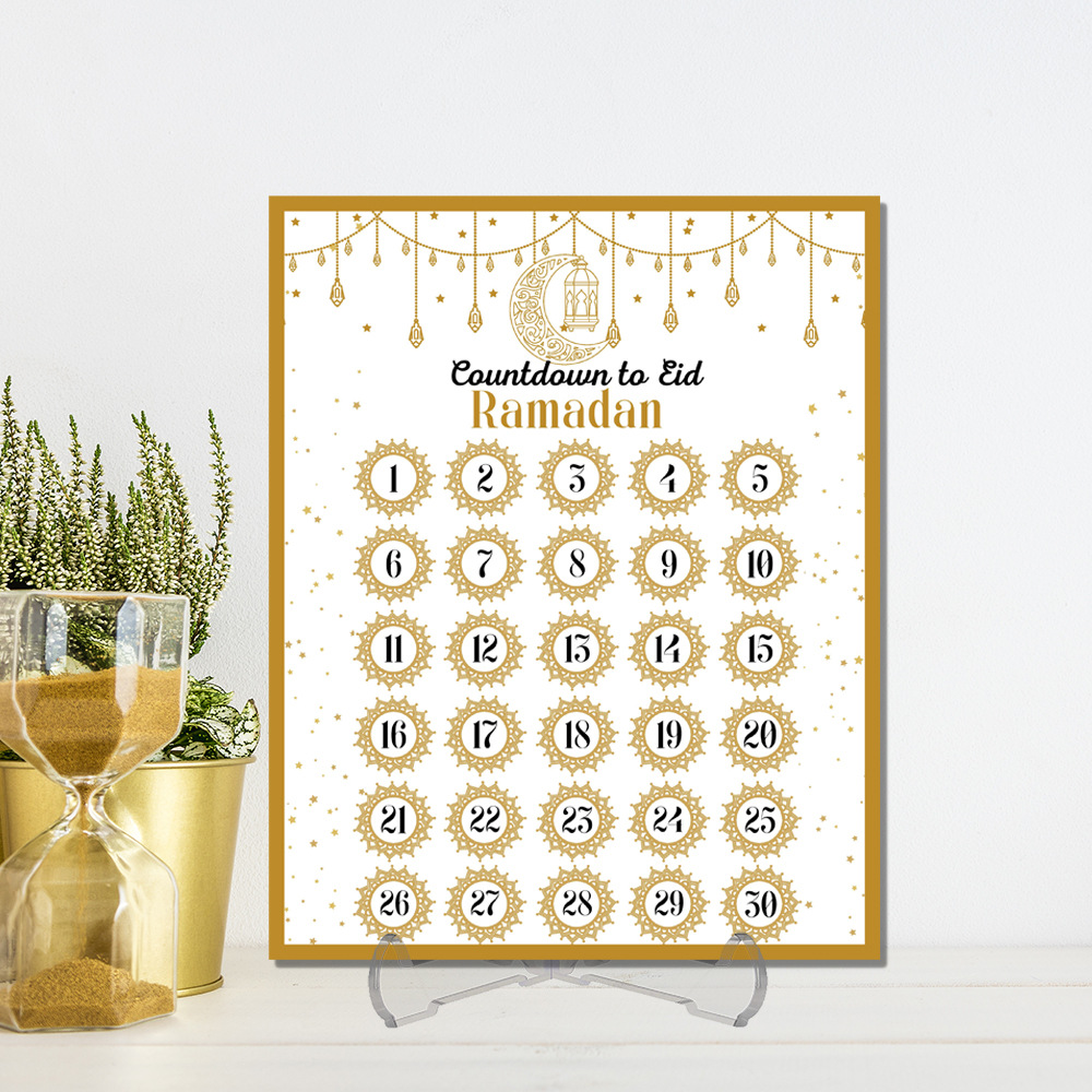Ramadan Advent Countdown Calen - Home Decor Ramadan reseña y precio