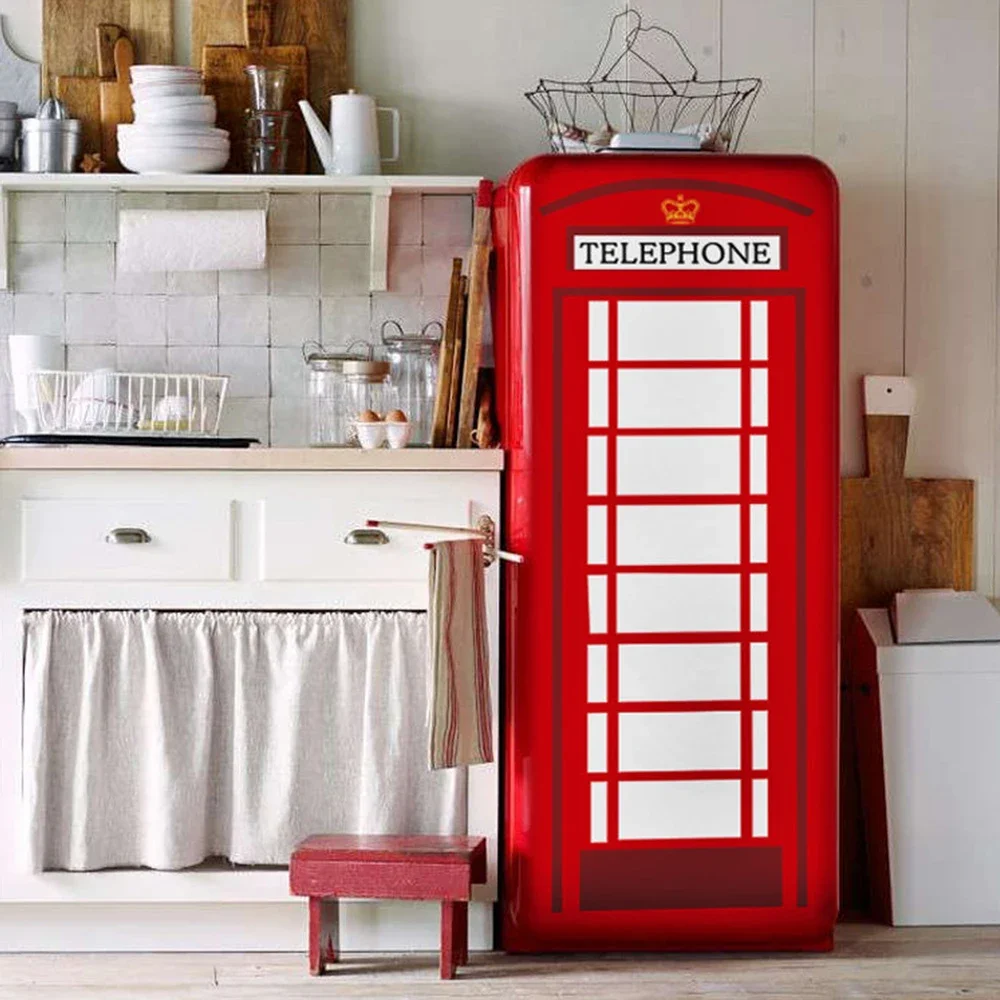 Retro Graffiti Fridge Door Mur - Home Decor On Sale reseña y precio