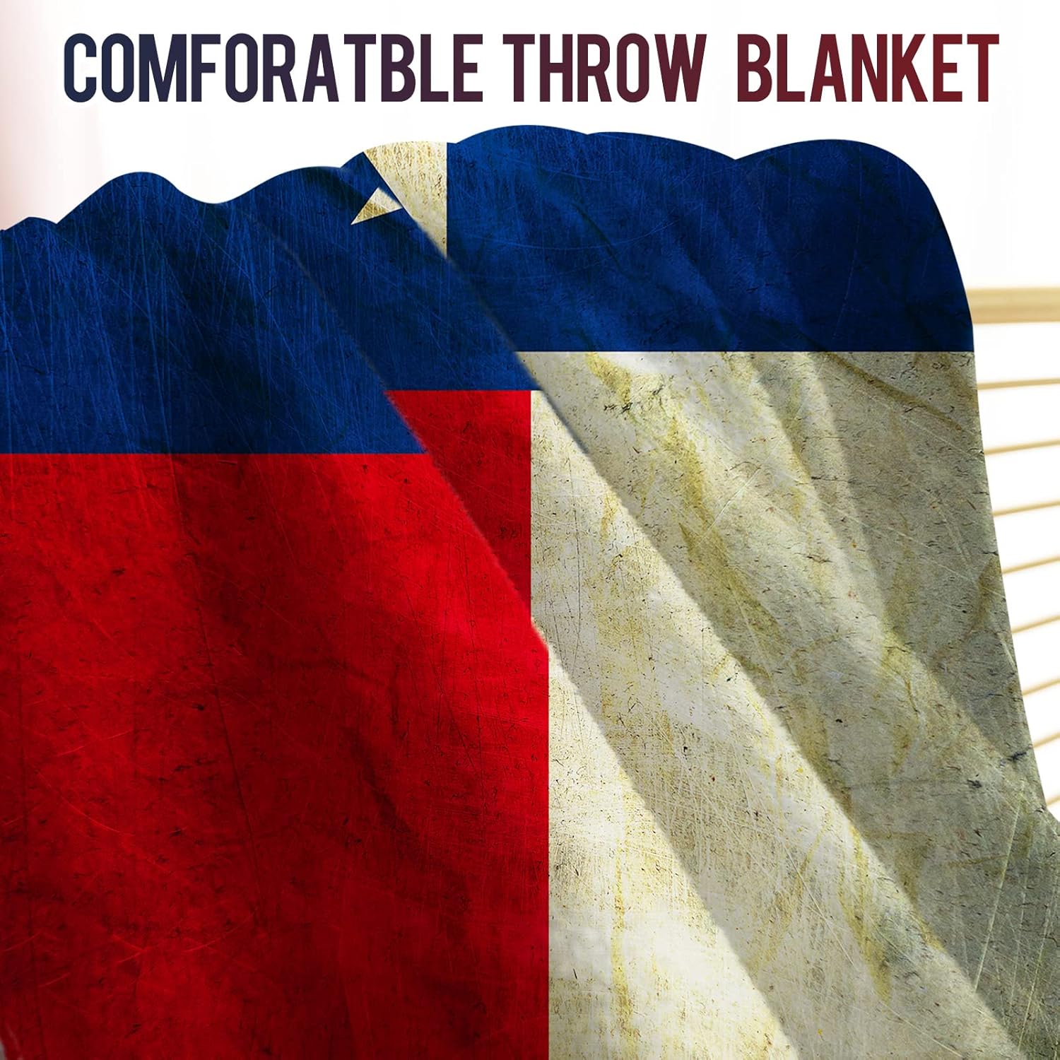 Levens Texas Flag Throw Blanke - Home Decor Sofa reseña y precio