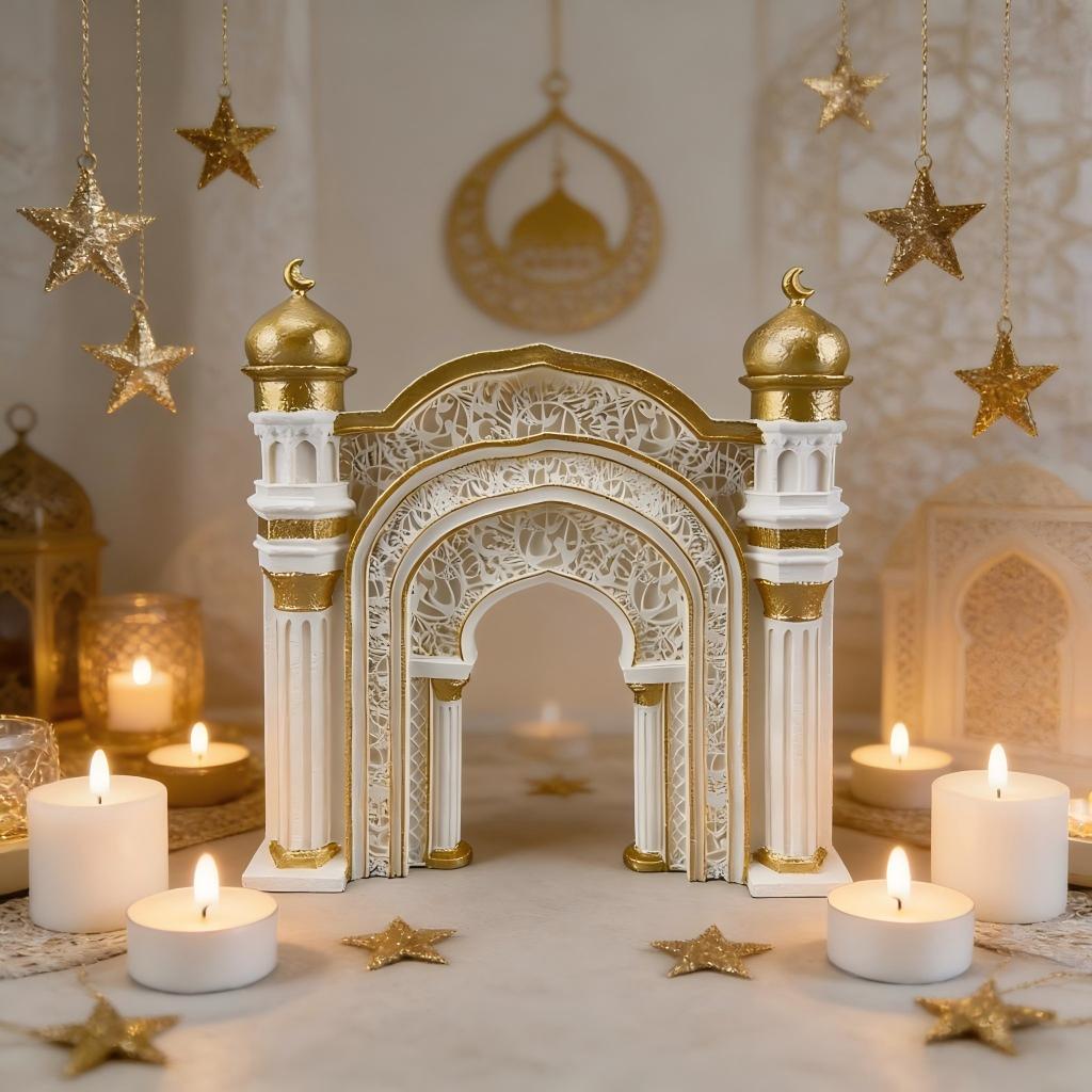 Islamic Ramadan Decor Mosque A - Home Decor Ramadan reseña y precio