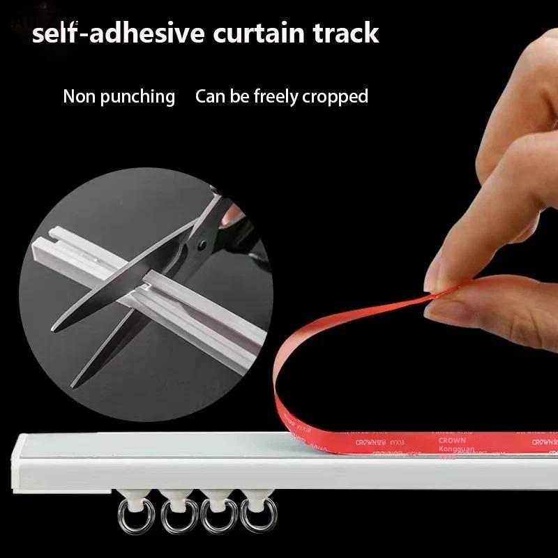 【R1a】Self Adhesive Curtain Sli - Home Decor Curtains reseña y precio