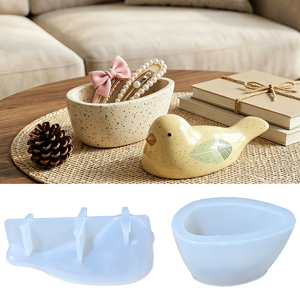 Bird Silicone Mold - DIY Resin - Succulent Planter Pot reseña y precio