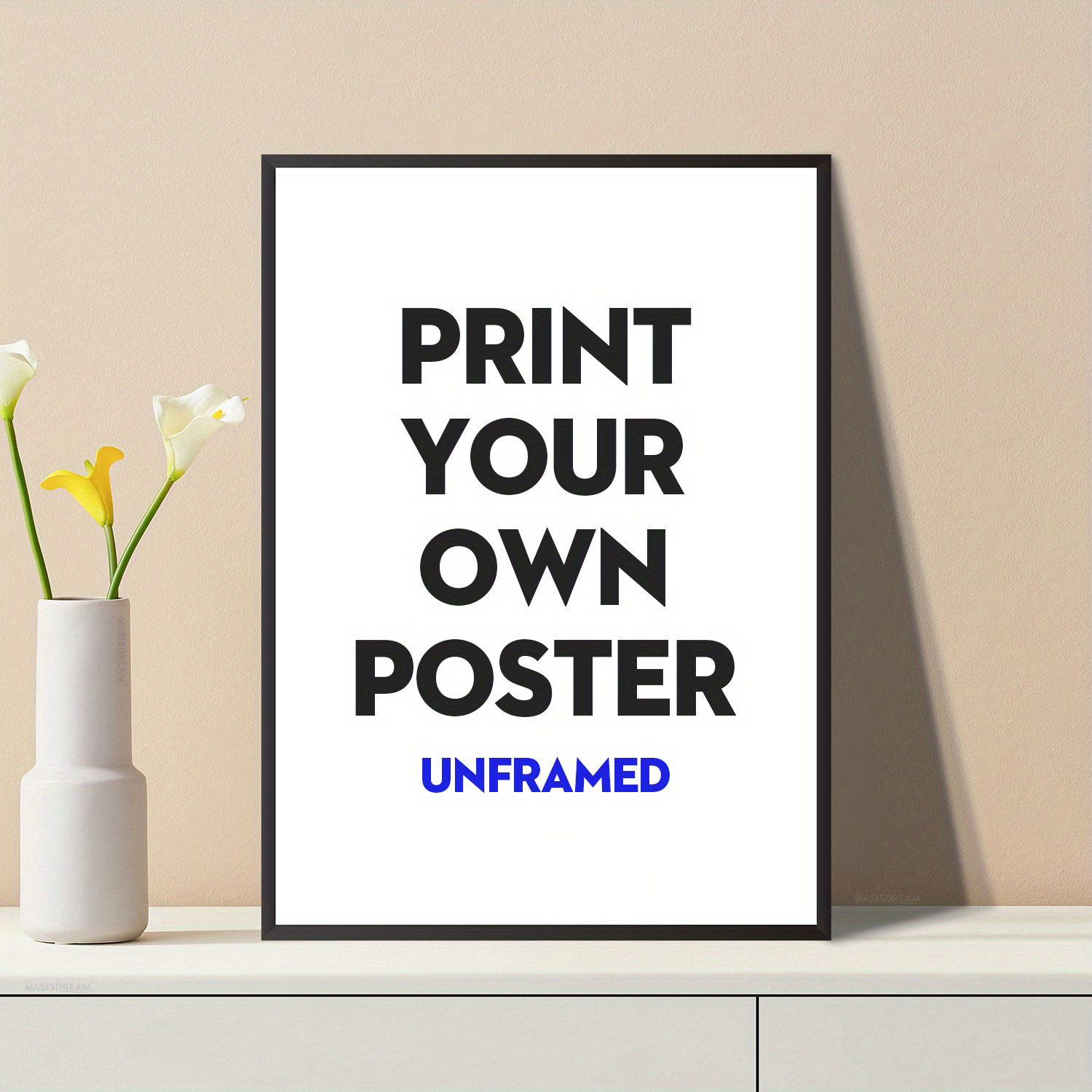 Custom photos to black and whi - Home Decor White reseña y precio