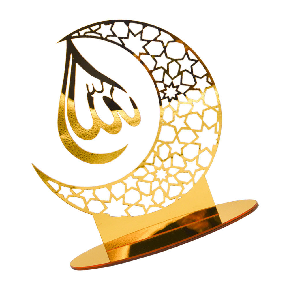 Acrylic Moon Ramadan Ornament  - Home Decor Ramadan reseña y precio