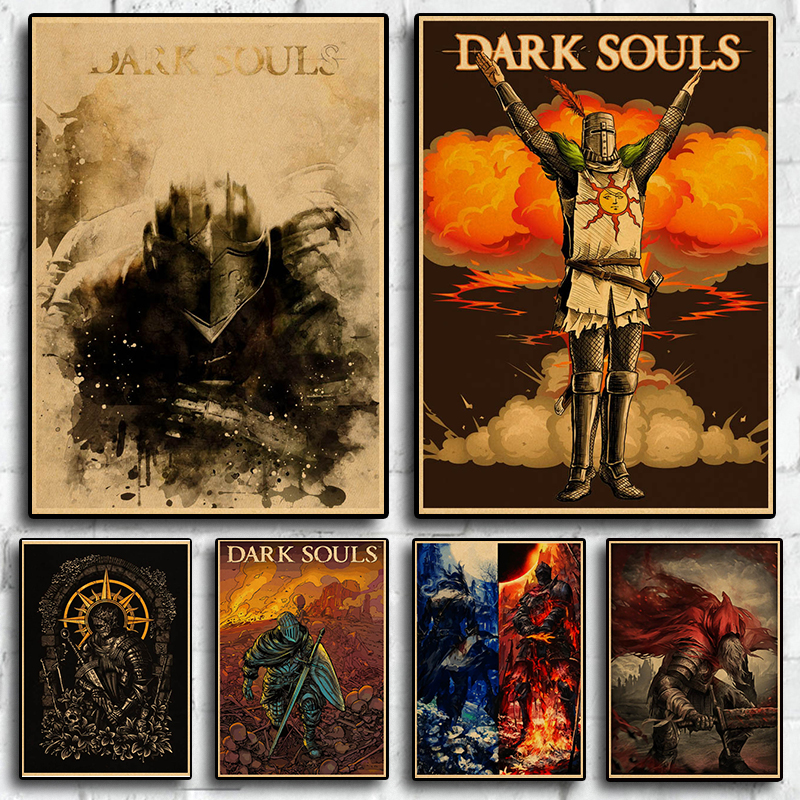 Classic Game Poster Dark Souls - Home Decor Game reseña y precio