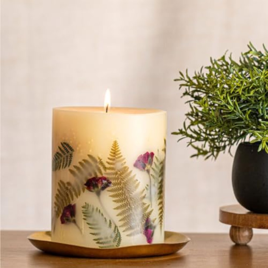 Botanical Candle Luxury Aromat - Home Decor White reseña y precio