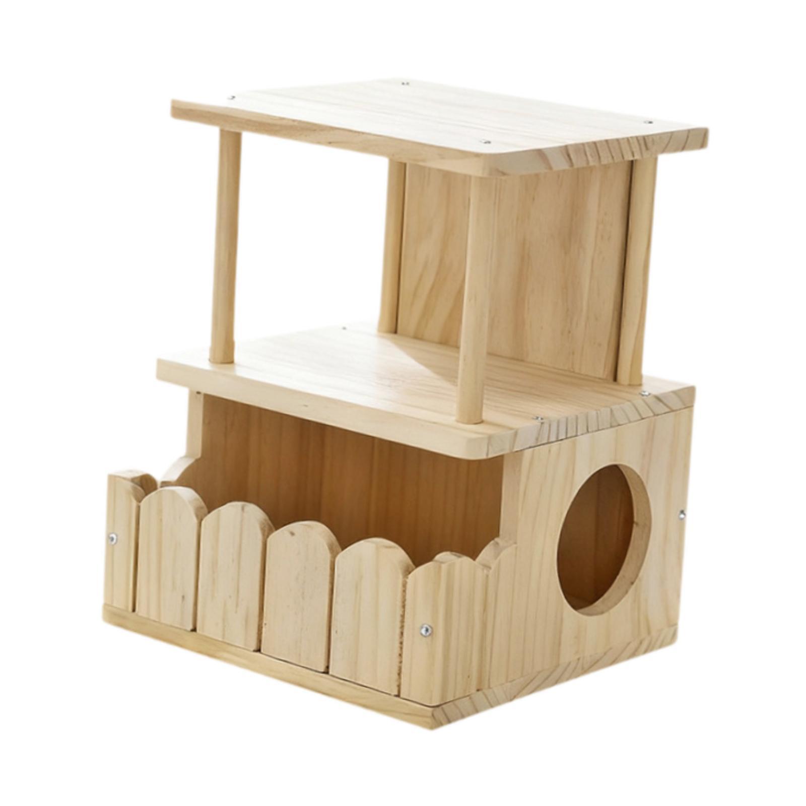 Chinchillas House Wooden Hideo - Home Decor Habitat reseña y precio