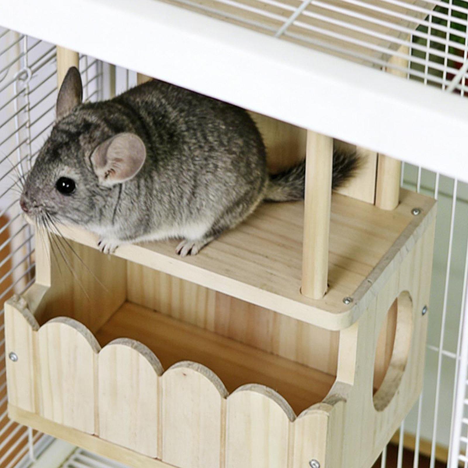 Chinchillas House Wooden Hideo - Home Decor Habitat reseña y precio