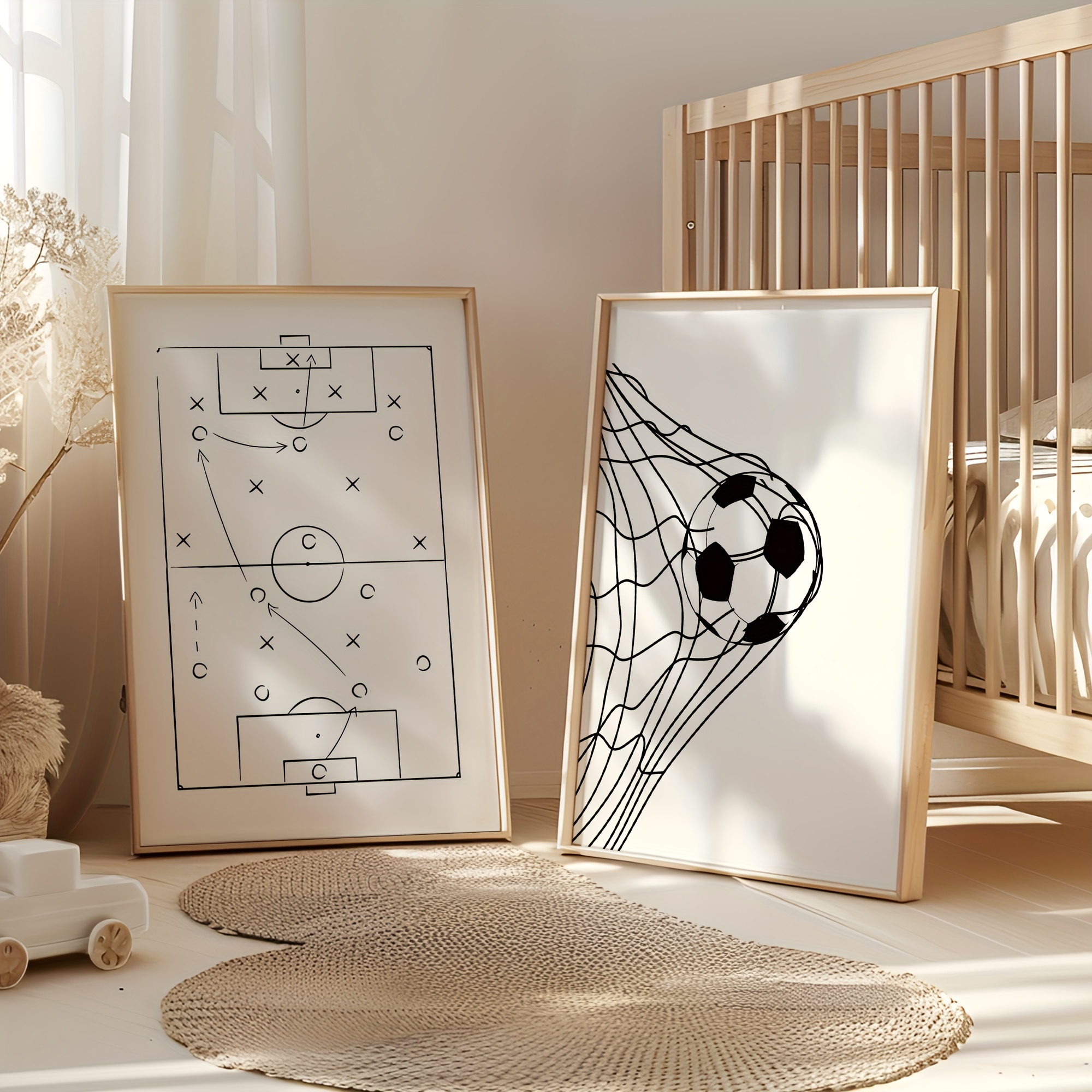 3pcs/Set Custom Football Playe - Home Decor White reseña y precio