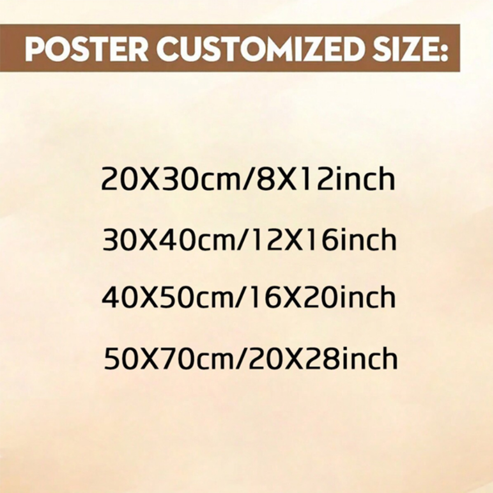 1pc Frameless Personalize Cust - Home Decor Game reseña y precio