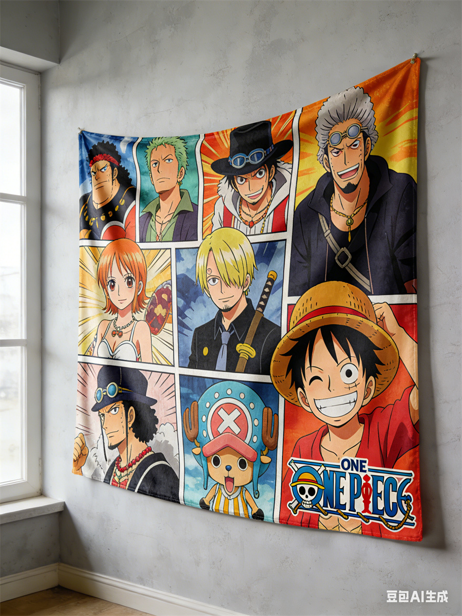One Piece Luffy 3D Effect Wall - Home Decor Online reseña y precio