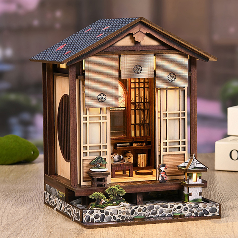 DIY Wooden Book Nook Figurines - Home Decor Catalog reseña y precio