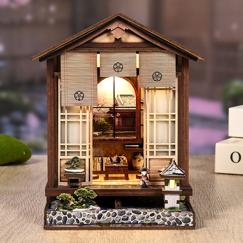 DIY Wooden Book Nook Figurines - Home Decor Catalog reseña y precio