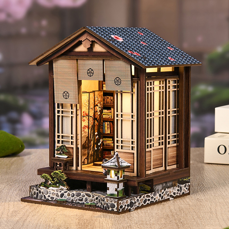 DIY Wooden Book Nook Figurines - Home Decor Catalog reseña y precio