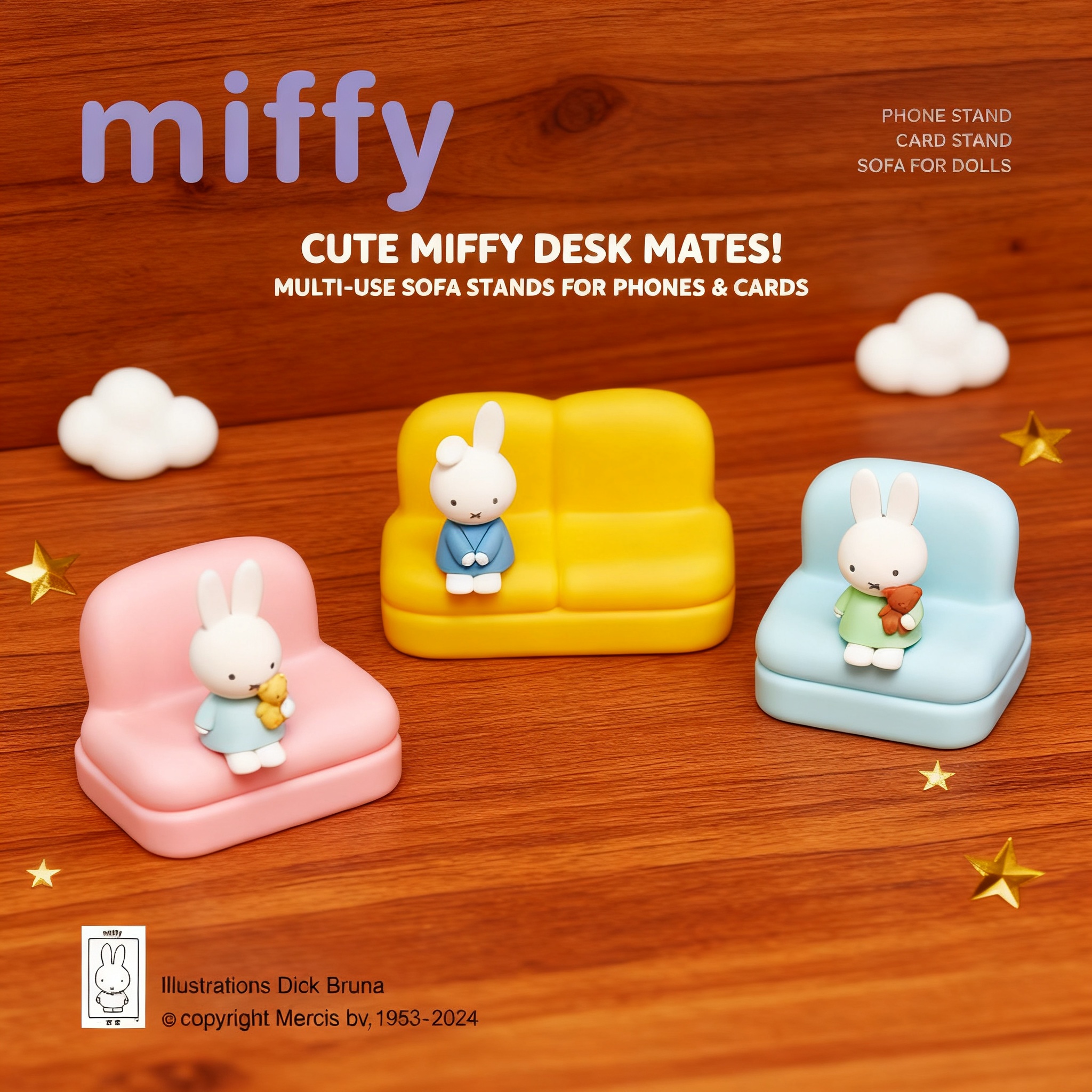 Miffy 2nd Series Blind Box Car - Home Decor Sofa reseña y precio