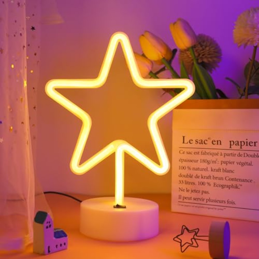 Warm White Star Shaped LED Neo - Home Decor White reseña y precio