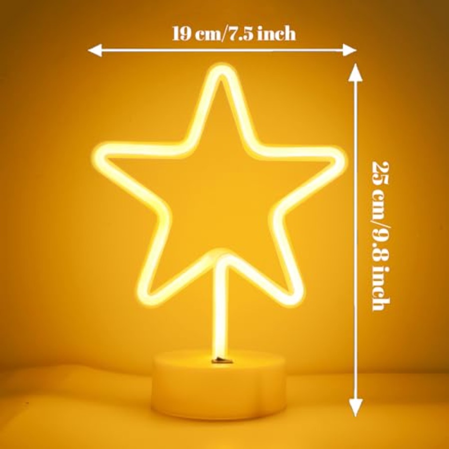 Warm White Star Shaped LED Neo - Home Decor White reseña y precio