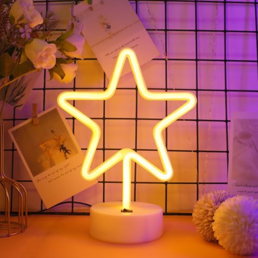 Warm White Star Shaped LED Neo - Home Decor White reseña y precio