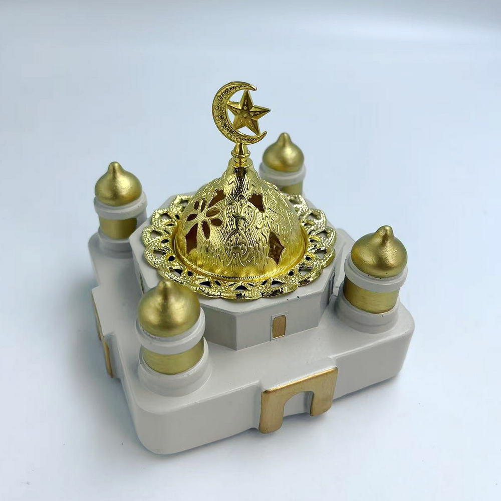 Resin Islamic Mosque - Incense - Home Decor Ramadan reseña y precio