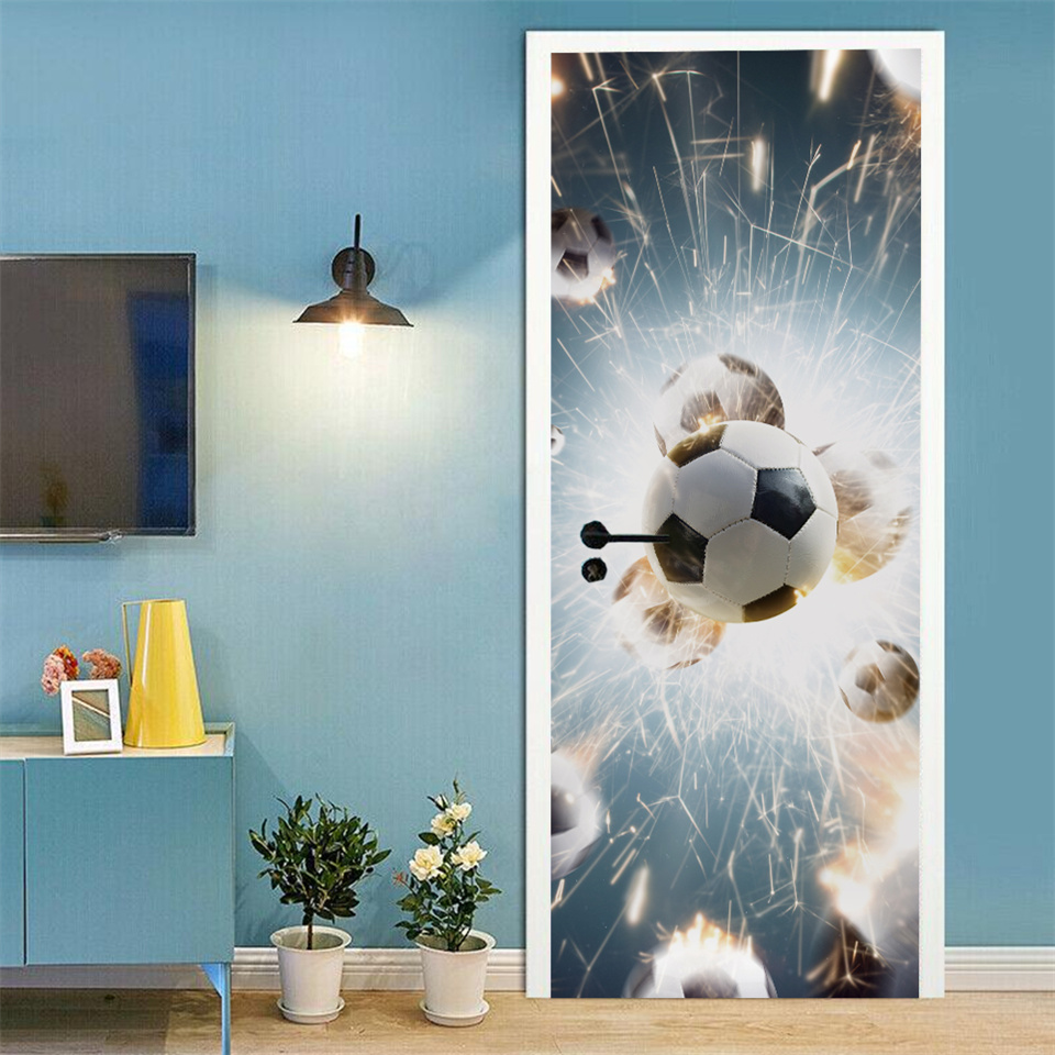 Football Basketball 3D Wallpap - Home Decor On Sale reseña y precio