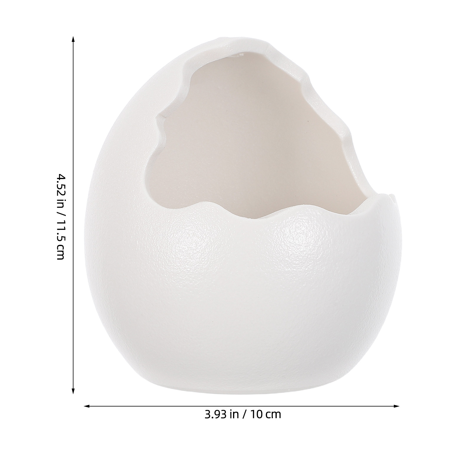 Cute Cracked Egg Ceramic Plant - Succulent Planter Pot reseña y precio